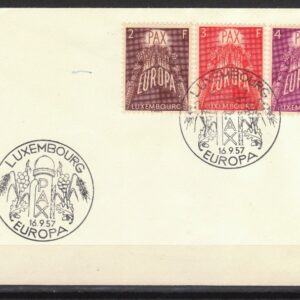 Lux 1957 FDC 572-574